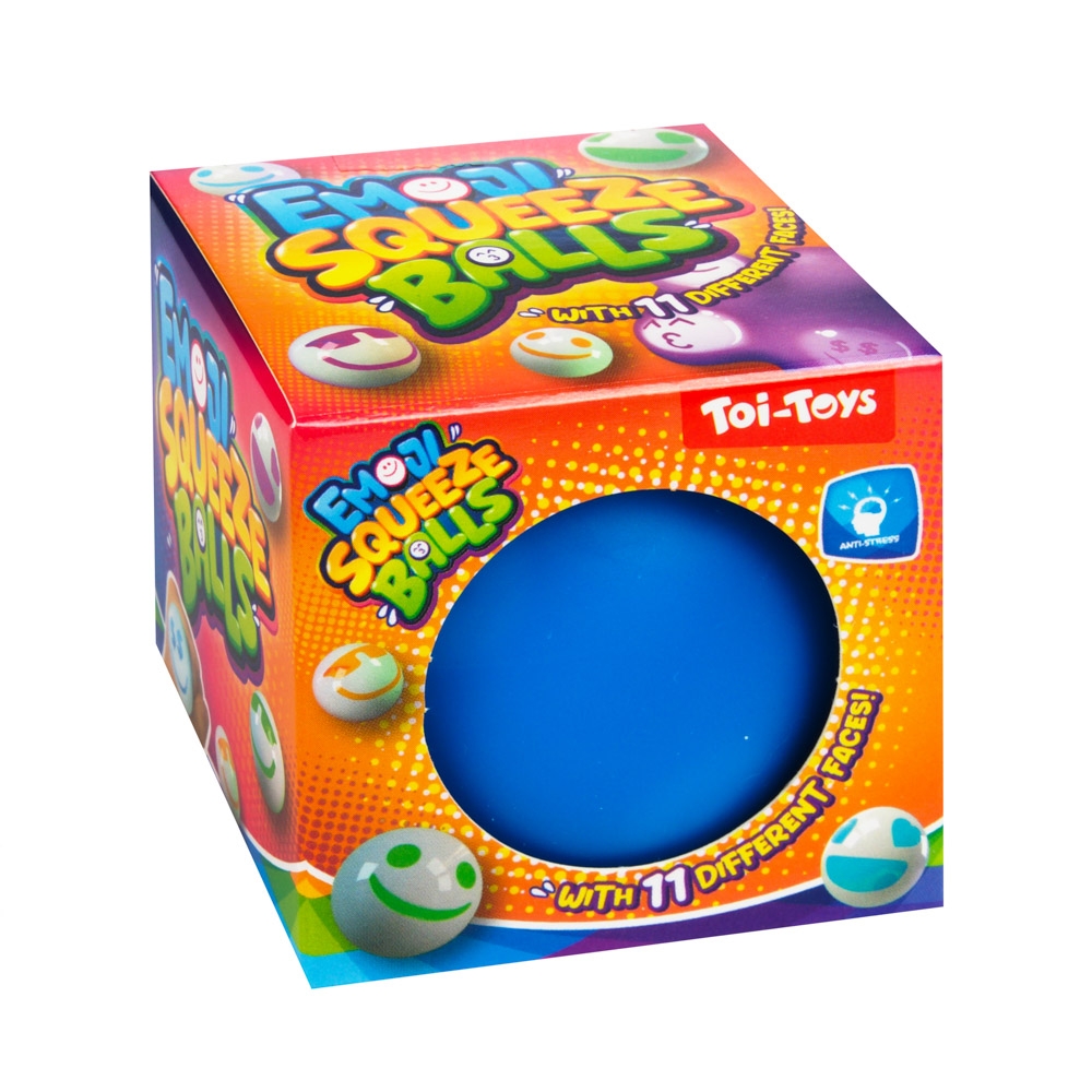 Minge squeezy, fete emoji, 6 cm - Toi-Toys - imagine 3