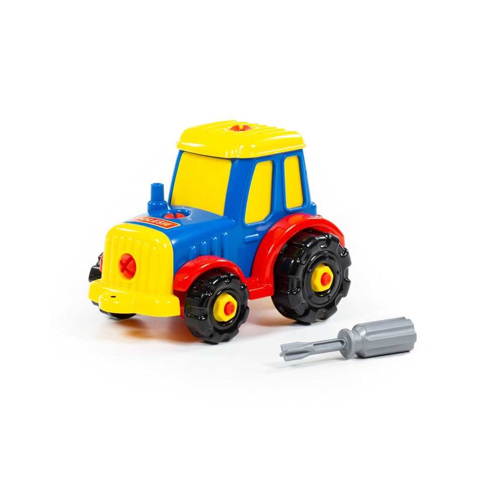 Tractor demontabil, 25,5x11,5x20,5 cm, Polesie - imagine 8