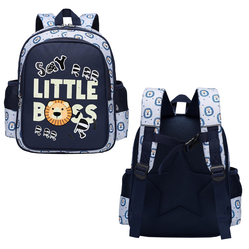 Ghiozdan gradinita, 33x27x15 cm, LITTLE BOSS - S-COOL - imagine 4