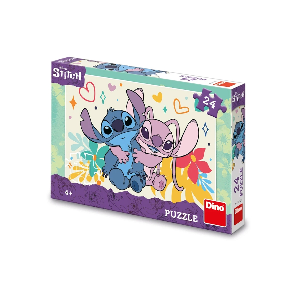Puzzle 24 piese, Stitch si Angel - DINO TOYS