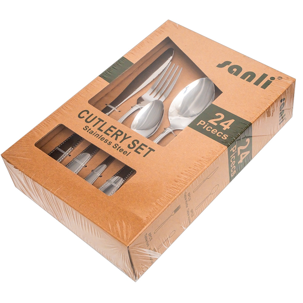 Tacamuri din metal, 24 buc/set - imagine 4