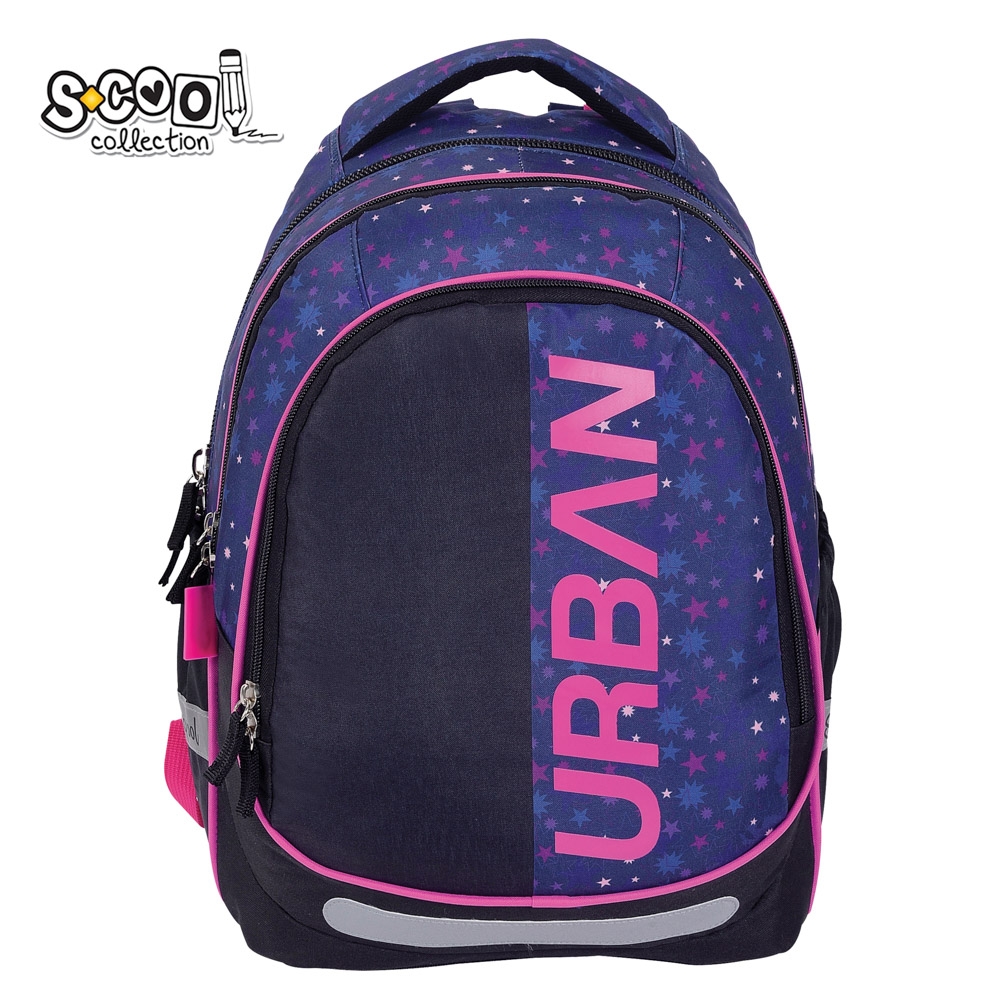 Ghiozdan anatomic light, URBAN, 41x28x17 cm, STARS - S-COOL