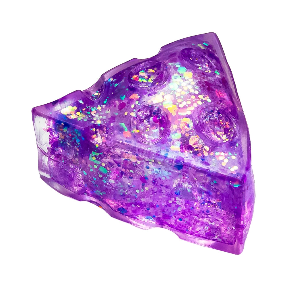 Jucarie antistres Squishy, Cheese - imagine 6