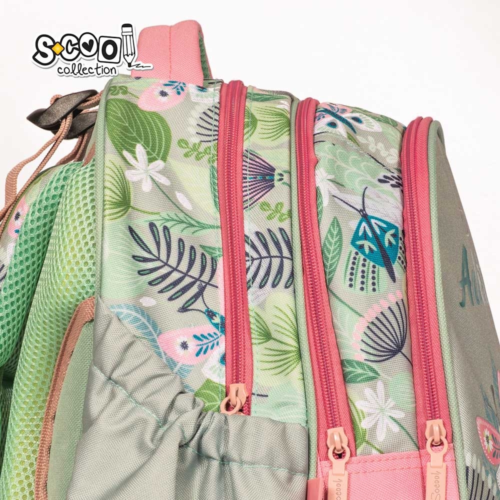 Ghiozdan anatomic, 38x39x19.5 cm, WILD ADVENTURE - S-COOL - imagine 8