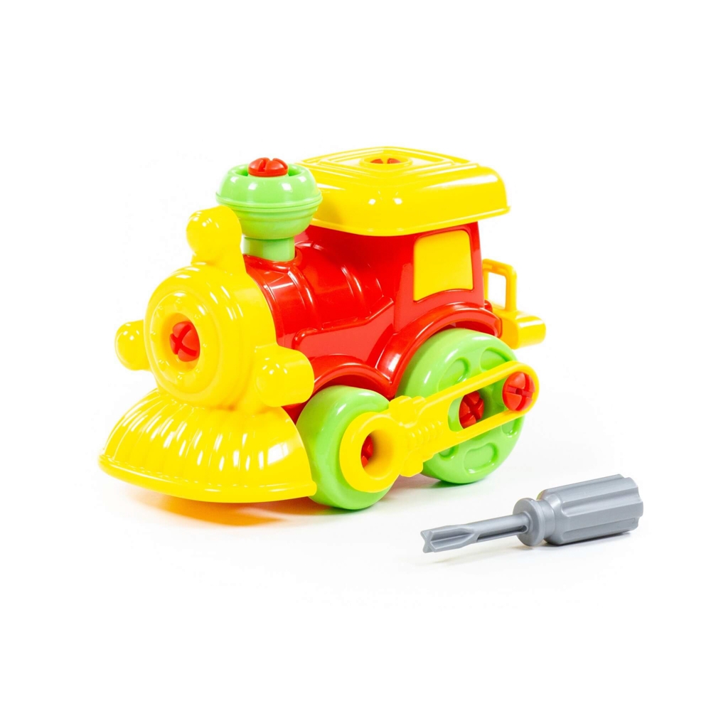 Locomotiva demontabila, 25,5x11,7x22 cm, Polesie - imagine 2