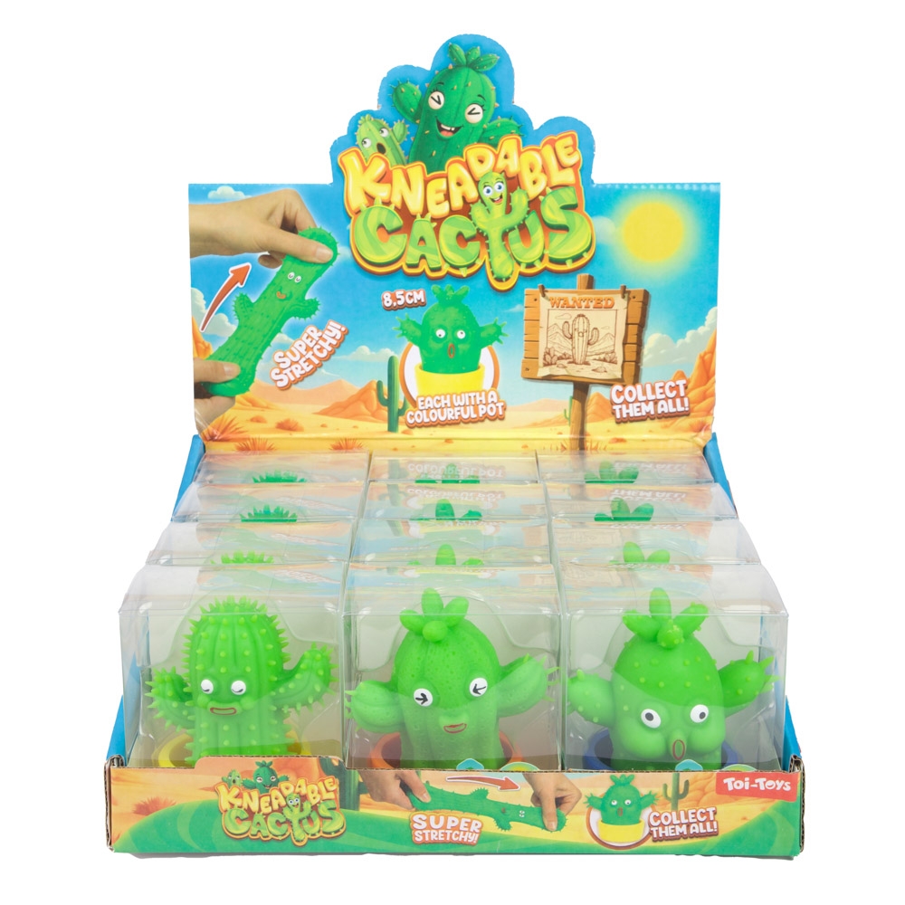 Jucarie stretchy, Cactus in ghiveci - Toi-Toys - imagine 2