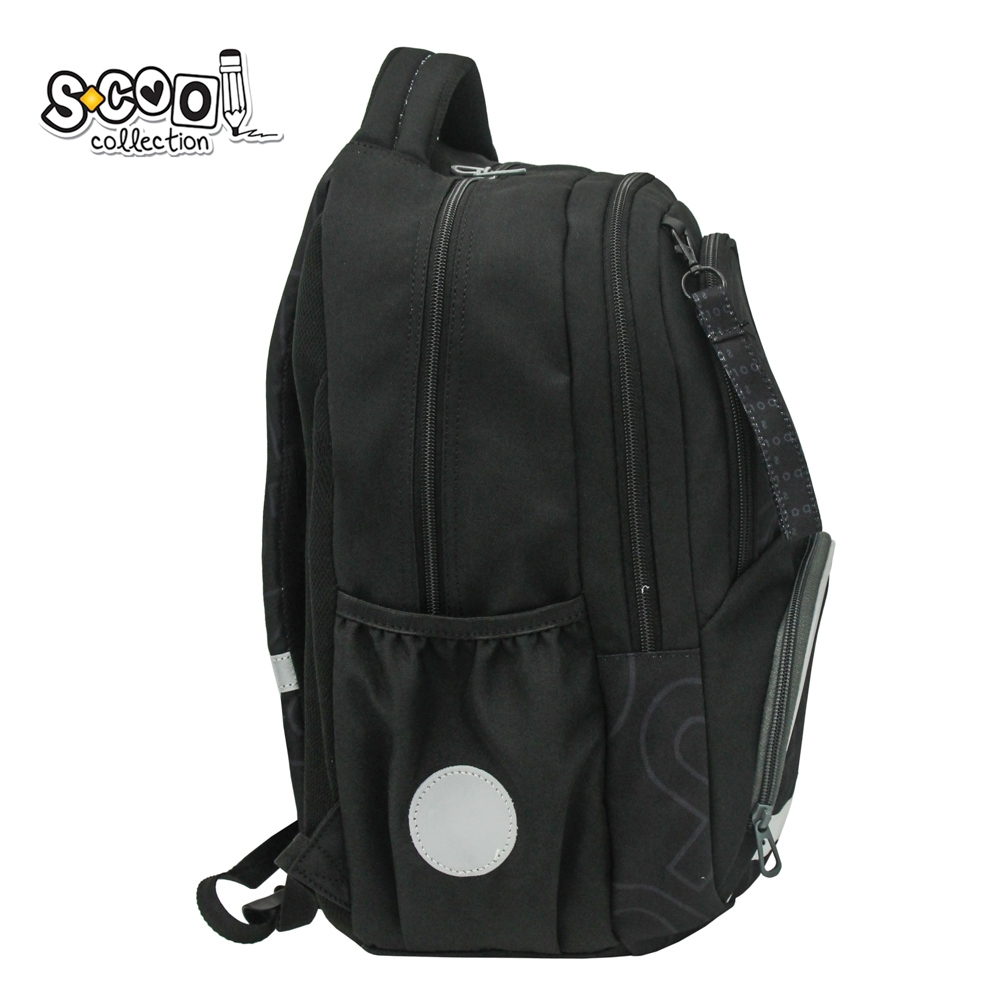 Ghiozdan ergonomic, compartiment laptop, 42x31x16 cm, SPORTS - S-COOL - imagine 3