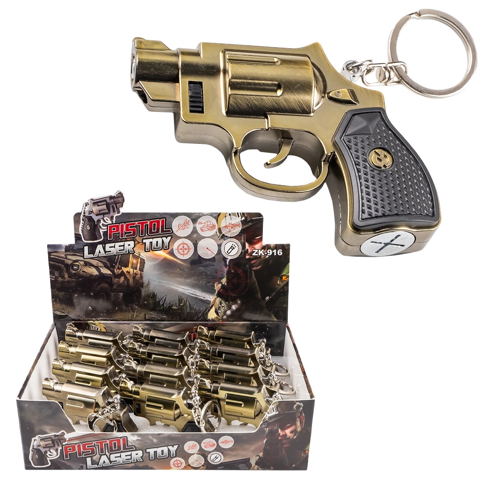 Breloc Pistol, 4 in 1