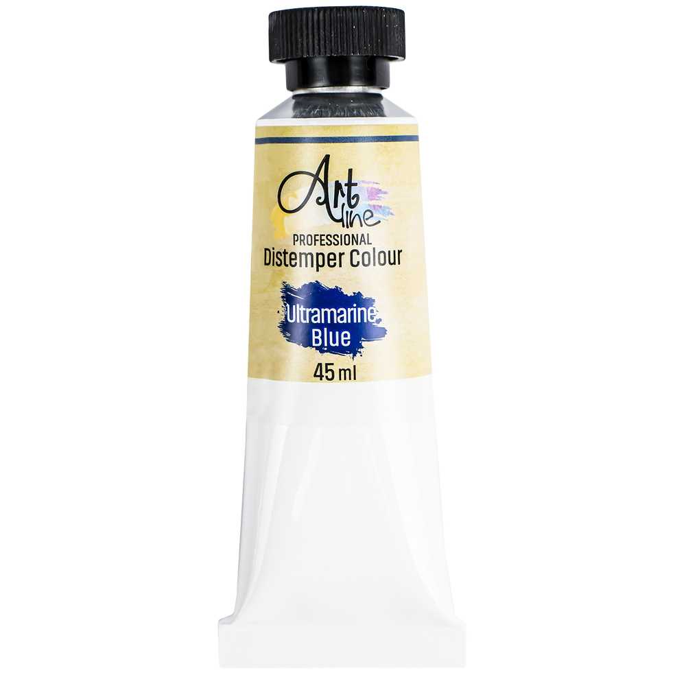 Tempera Art, ALBASTRU REGAL, 45ml, 6 buc/set - ARTLINE - imagine 4