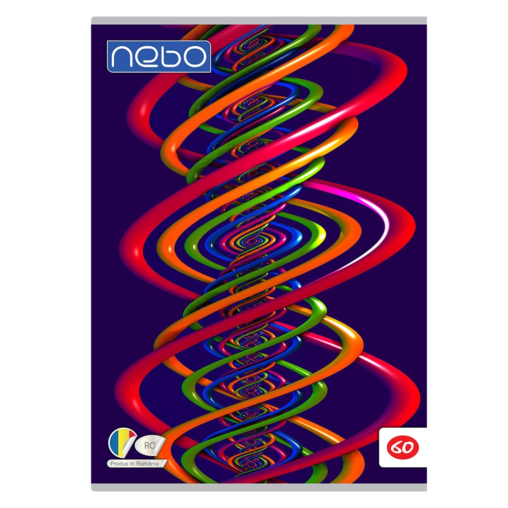 Caiet A4 60 file, foi veline - NEBO - imagine 4