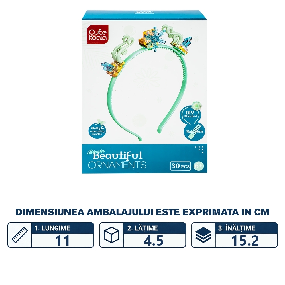 Set creativ, Cordeluta, 30 piese - imagine 2