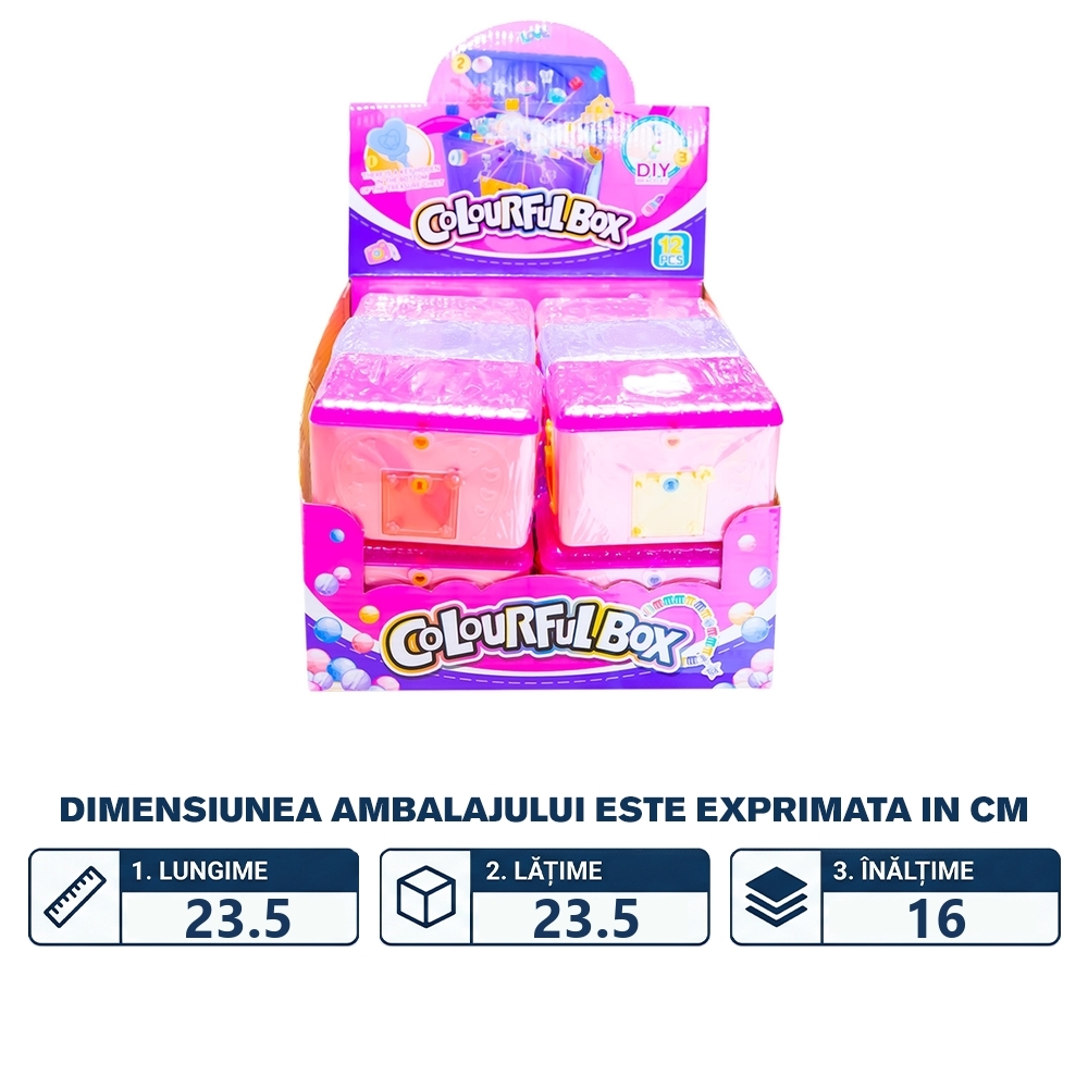 Cufere cu surprize, 12 buc/set - imagine 2
