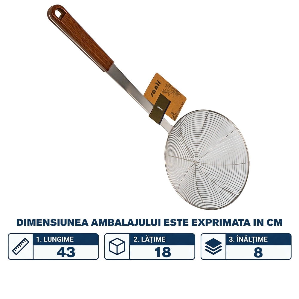 Strecuratoare din metal, 18 cm - imagine 2