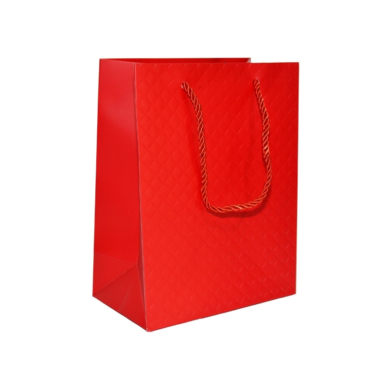Punga cadou unicolora premium 18x23x10 cm - imagine 7
