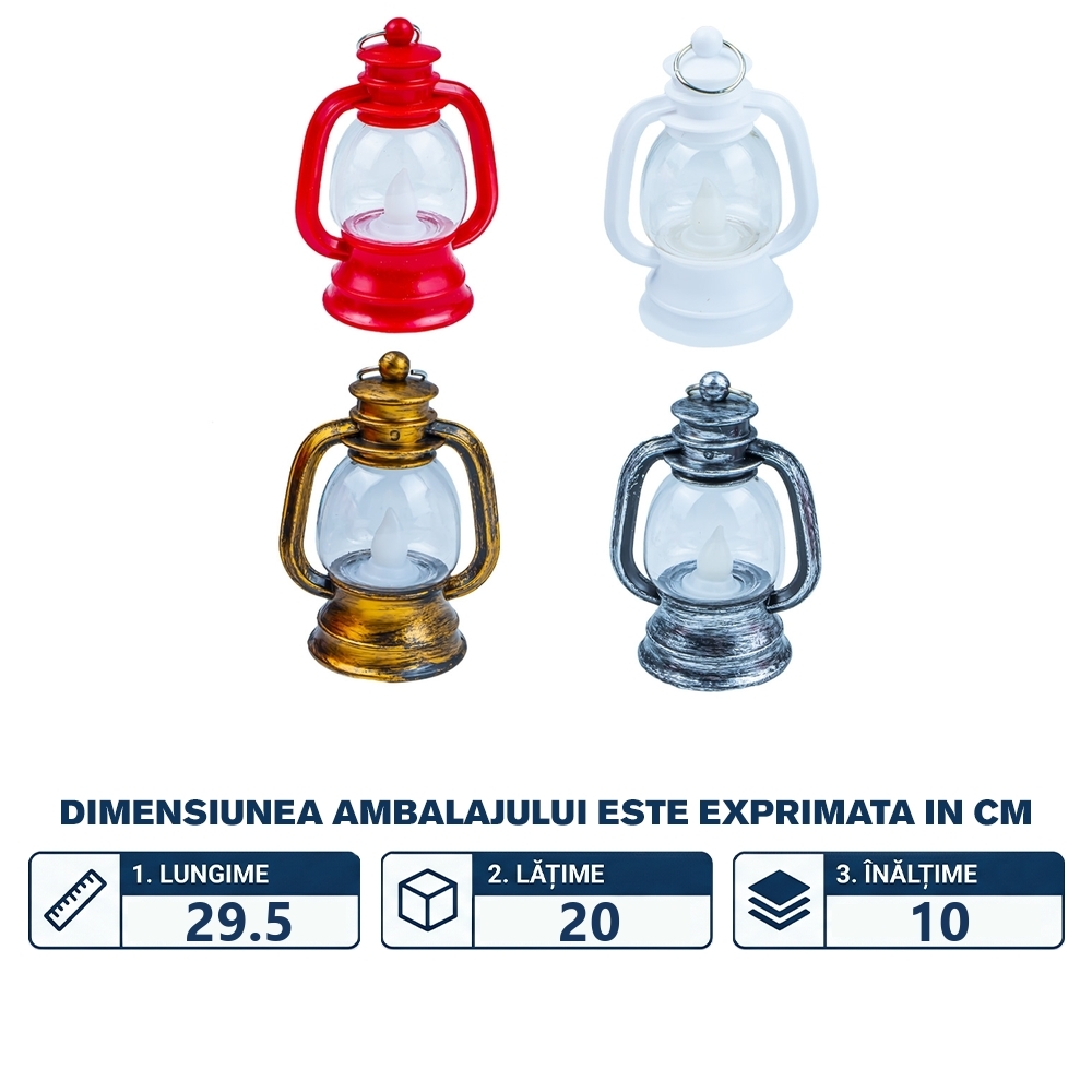 Lumanare ornamentala - Felinar - imagine 2