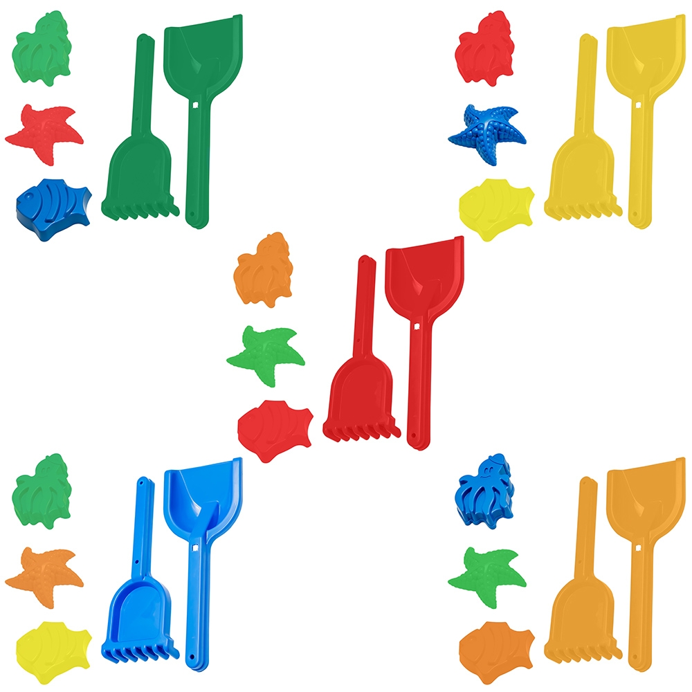 Accesorii nisip, 5 buc/set - ROBENTOYS