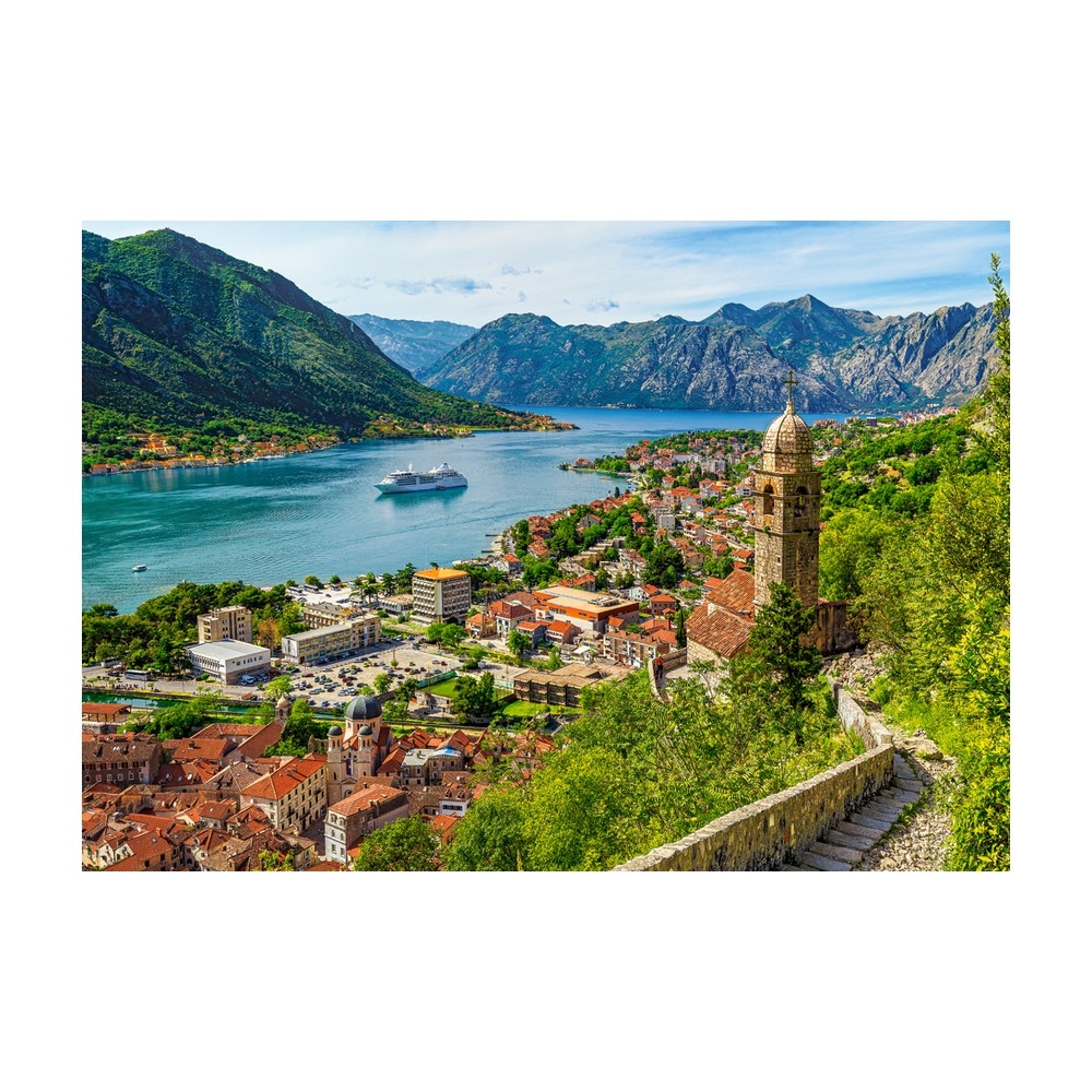 Puzzle 500 piese, Kotor, Muntenegru - Castorland - imagine 3