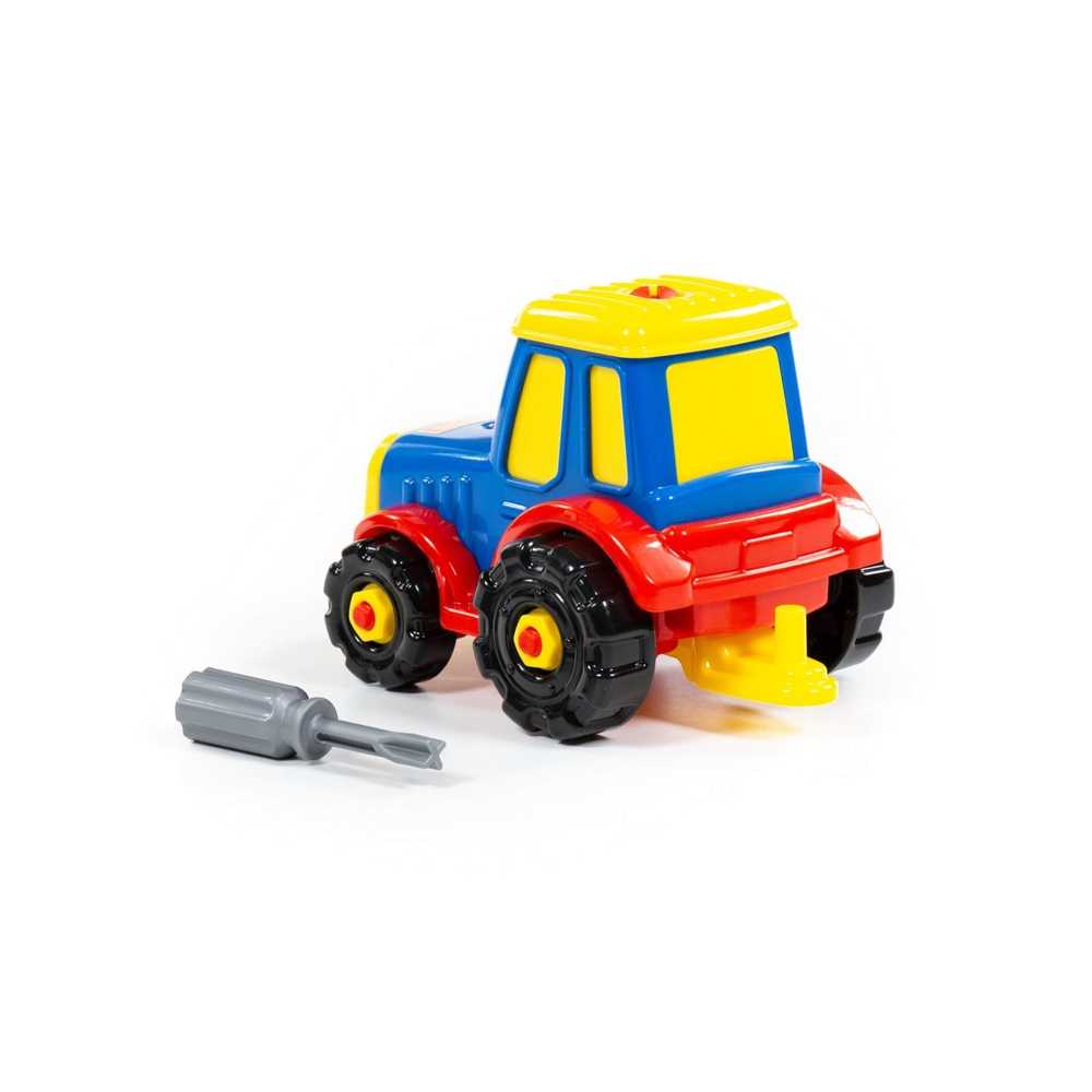 Tractor demontabil, 25,5x11,5x20,5 cm, Polesie - imagine 9