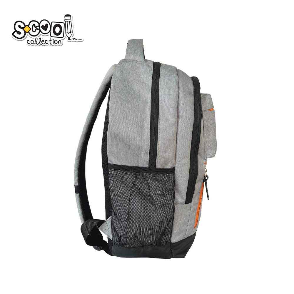 Ghiozdan compartiment laptop, SUPERPACK, 41x29x15 cm - S-COOL - imagine 4