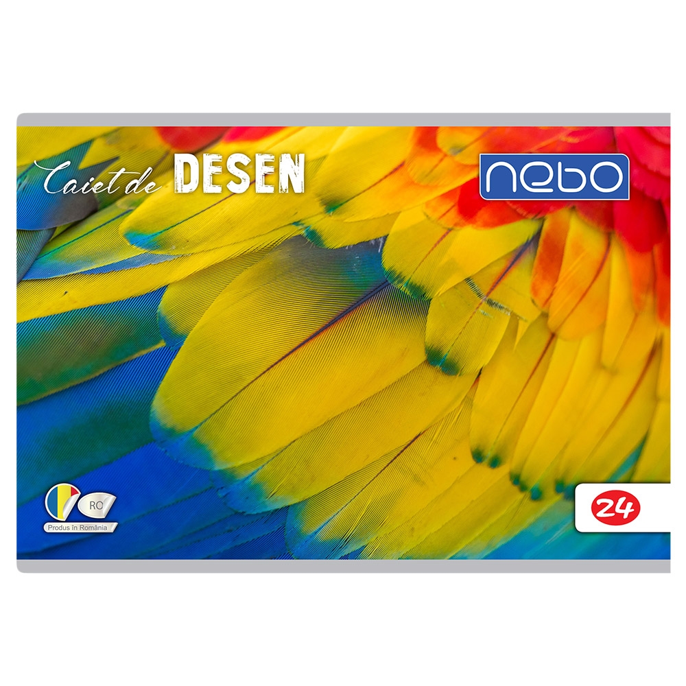 Caiet desen 24 file - NEBO - imagine 2