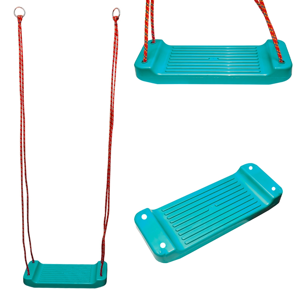 Leagan simplu, din plastic, turcoaz - ROBENTOYS