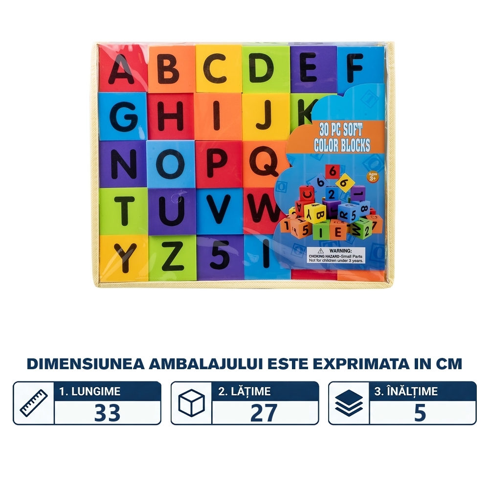 Cuburi EVA, 30 piese - imagine 2