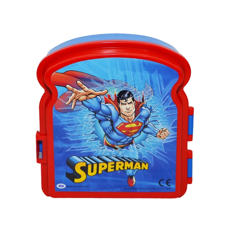 Cutie sandwich Superman, verticala, 16.5x15 cm - imagine 2