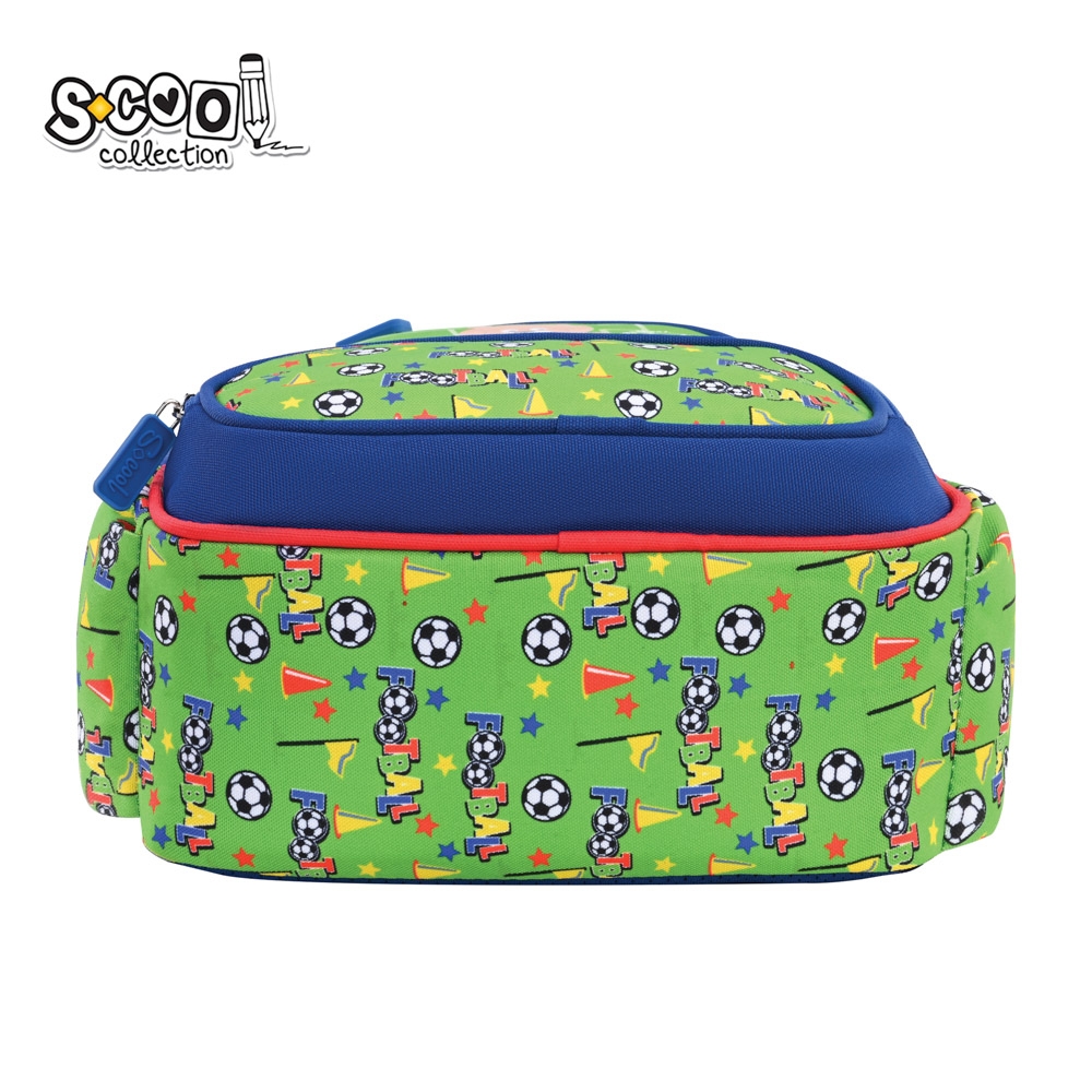 Ghiozdan gradinita, 30x25x14 cm, FOOTBALL FUN - S-COOL - imagine 5