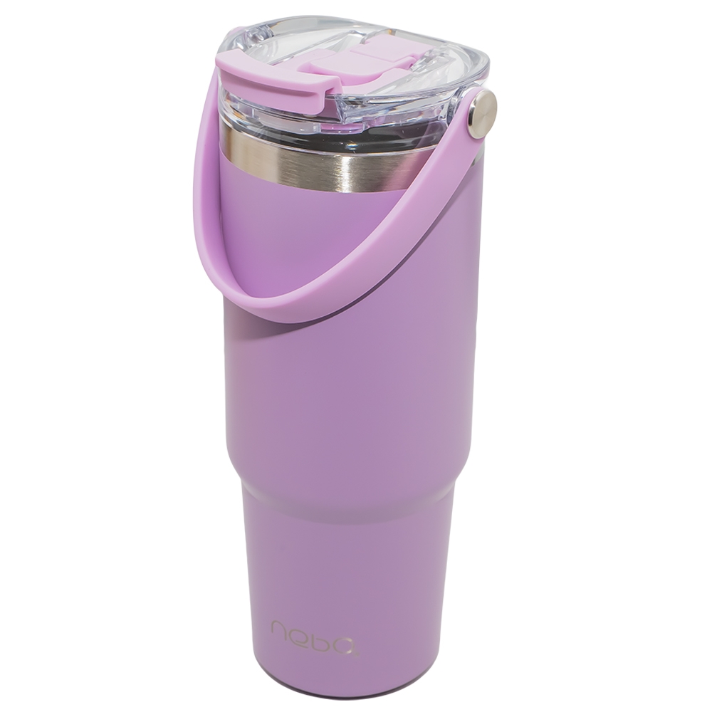 Termos cu capac transparent, 900 ml - NEBO