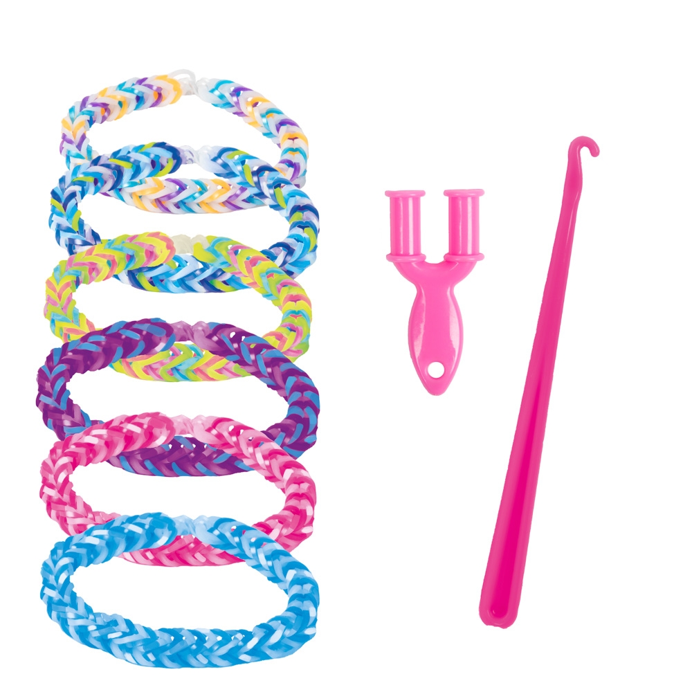 Set creativ elastice + accesorii, 5000 buc/set - Toi-Toys - imagine 7