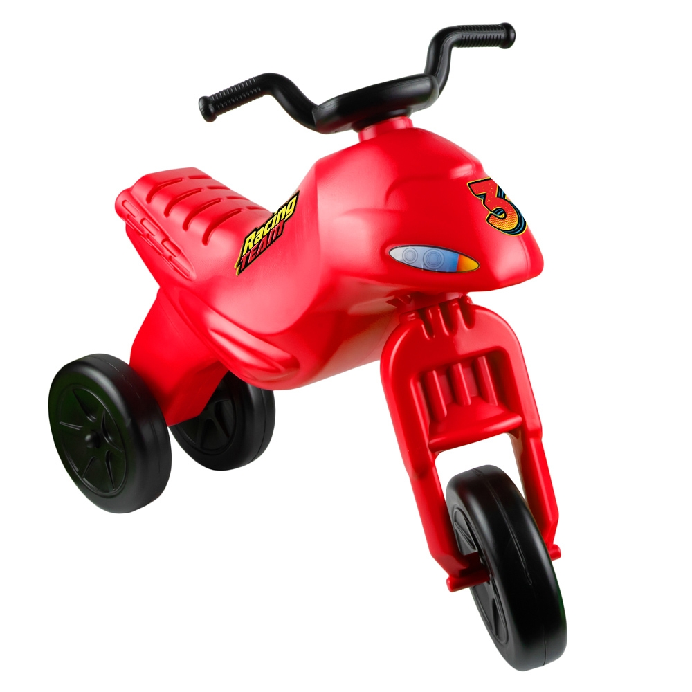Motocicleta fara pedale, rosie - ROBENTOYS - imagine 4