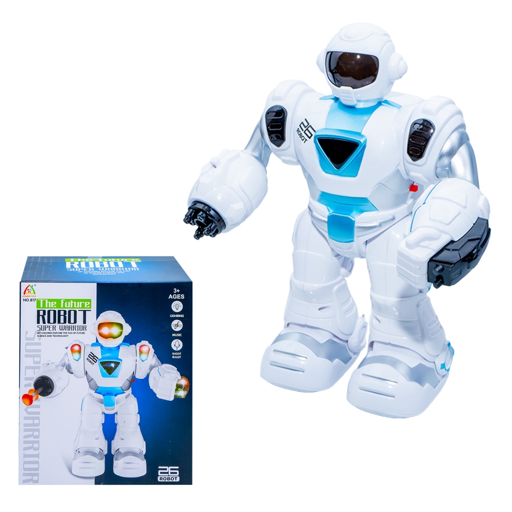 Robot cu lumina si sunet