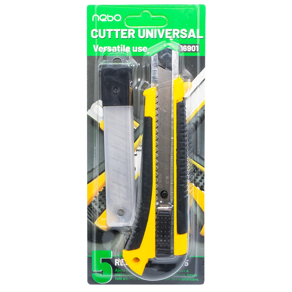 Cutter universal + lame de rezerva - NEBO - imagine 8