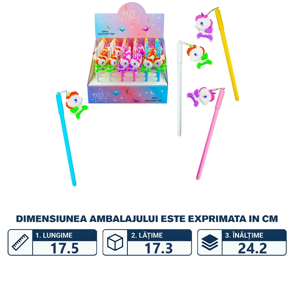 Pix cu gel, Unicorn - imagine 2