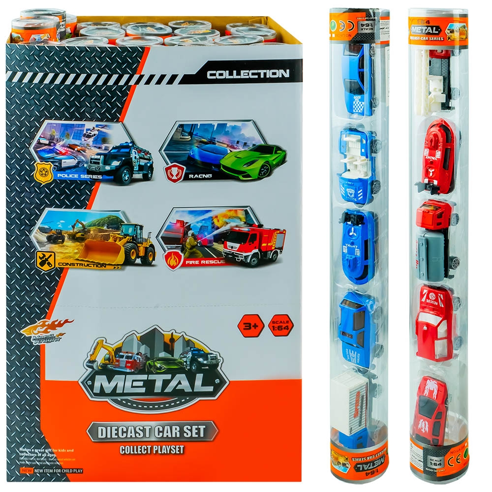 Masinute metal, 5 buc/set
