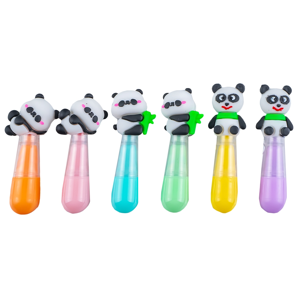 Text marker, 6 culori/set, Urs Panda - imagine 3