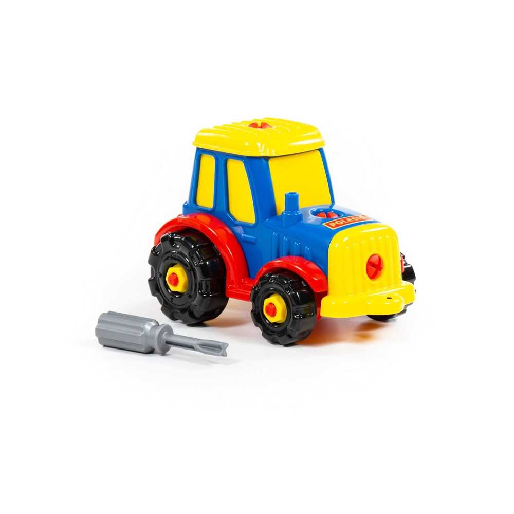 Tractor demontabil, 25,5x11,5x20,5 cm, Polesie - imagine 11