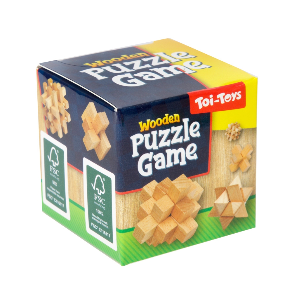 Joc puzzle 3D din lemn - Toi-Toys - imagine 5