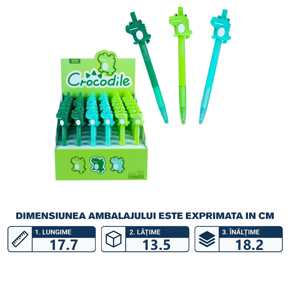 Pix cu gel, Crocodil - imagine 2