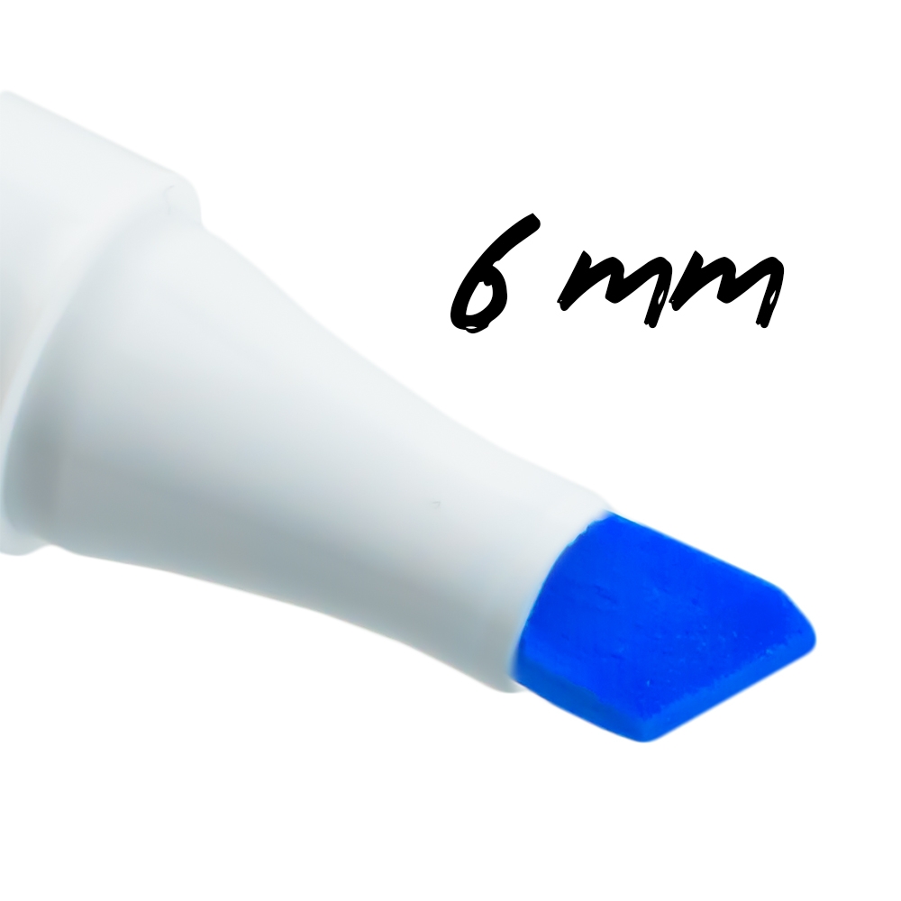 Markere cu 2 capete, 6mm-3mm, 60 cul/set - S-COOL - imagine 7