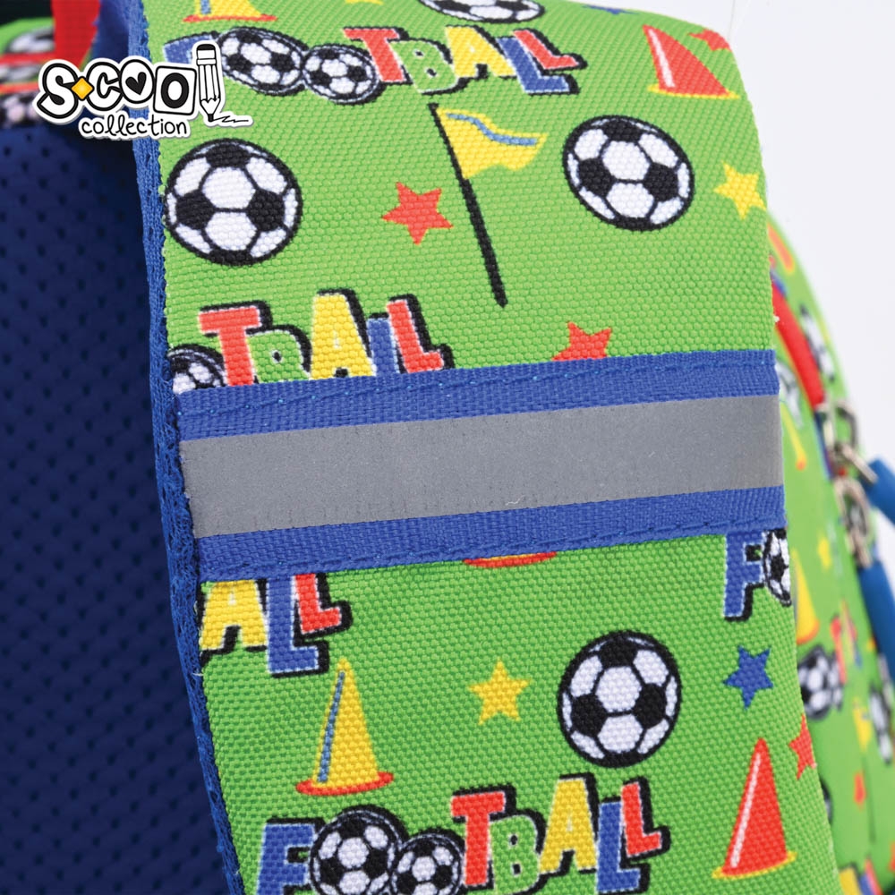Ghiozdan gradinita, 30x25x14 cm, FOOTBALL FUN - S-COOL - imagine 7