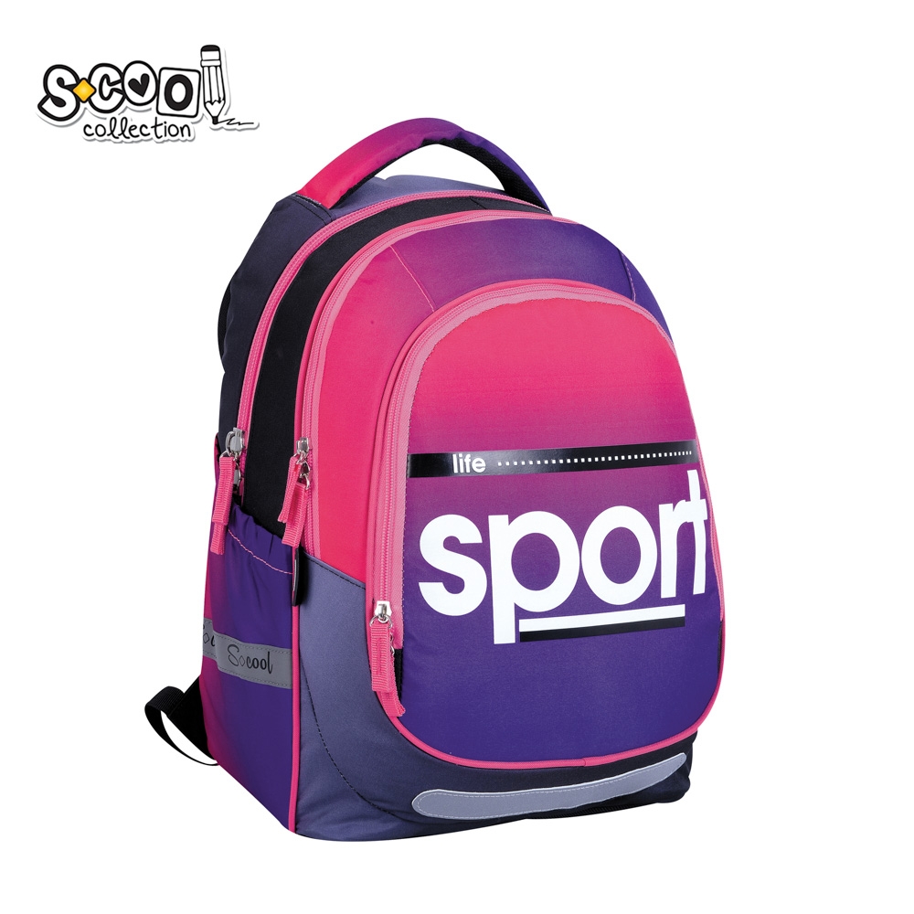Ghiozdan anatomic light, 41x28x17 cm, SPORT - S-COOL - imagine 3