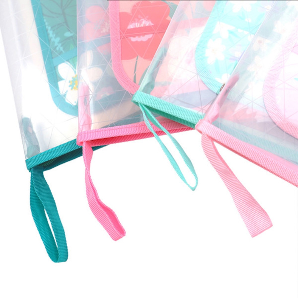 Organizer A4 transparent, cu fermoar - OFFISHOP - imagine 7