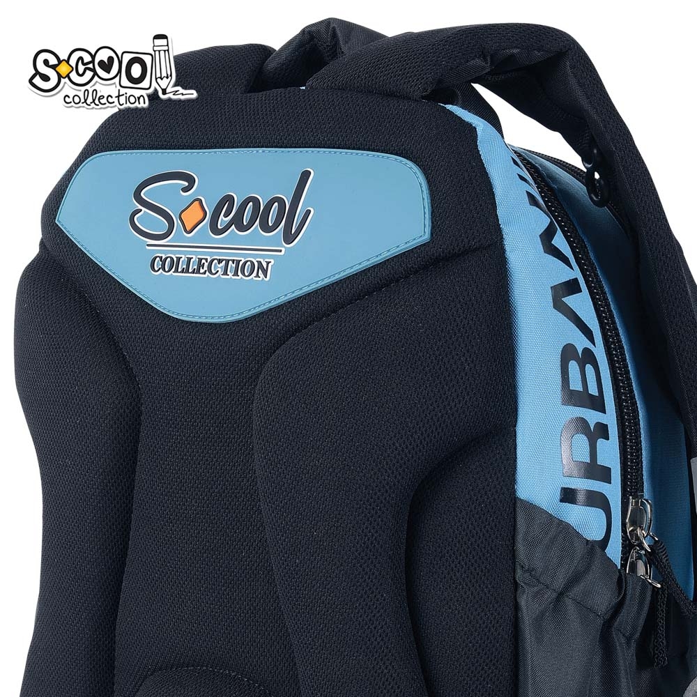 Ghiozdan anatomic light, URBAN, 41X28X17 cm, DUO - S-Cool - imagine 9