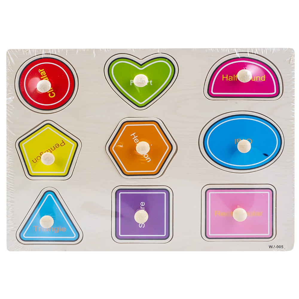 Puzzle din lemn, incastru, cu pioneze