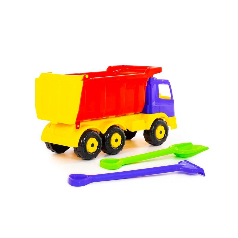 Camion+lopata si grebla - Premium, 67x26x36 cm, Wader - imagine 4