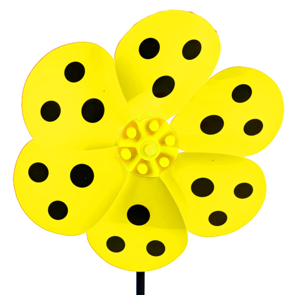 Morisca pentru vant, floare, cu bulinute - imagine 4