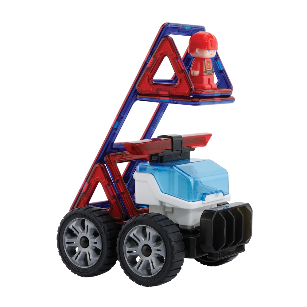 Magformers - Set Politie si salvare, 26 piese - imagine 4