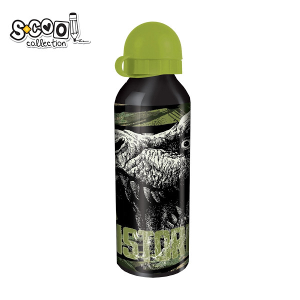 Sticla apa 500 ml, aluminiu, Dino, 6.3x21 cm - S-COOL