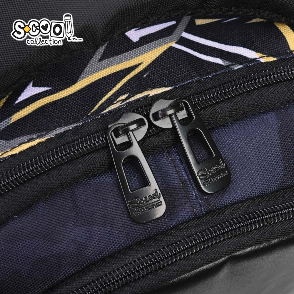 Ghiozdan ergonomic, 40x29x14 cm, GAMER-NEVER QUIT - S-COOL - imagine 6